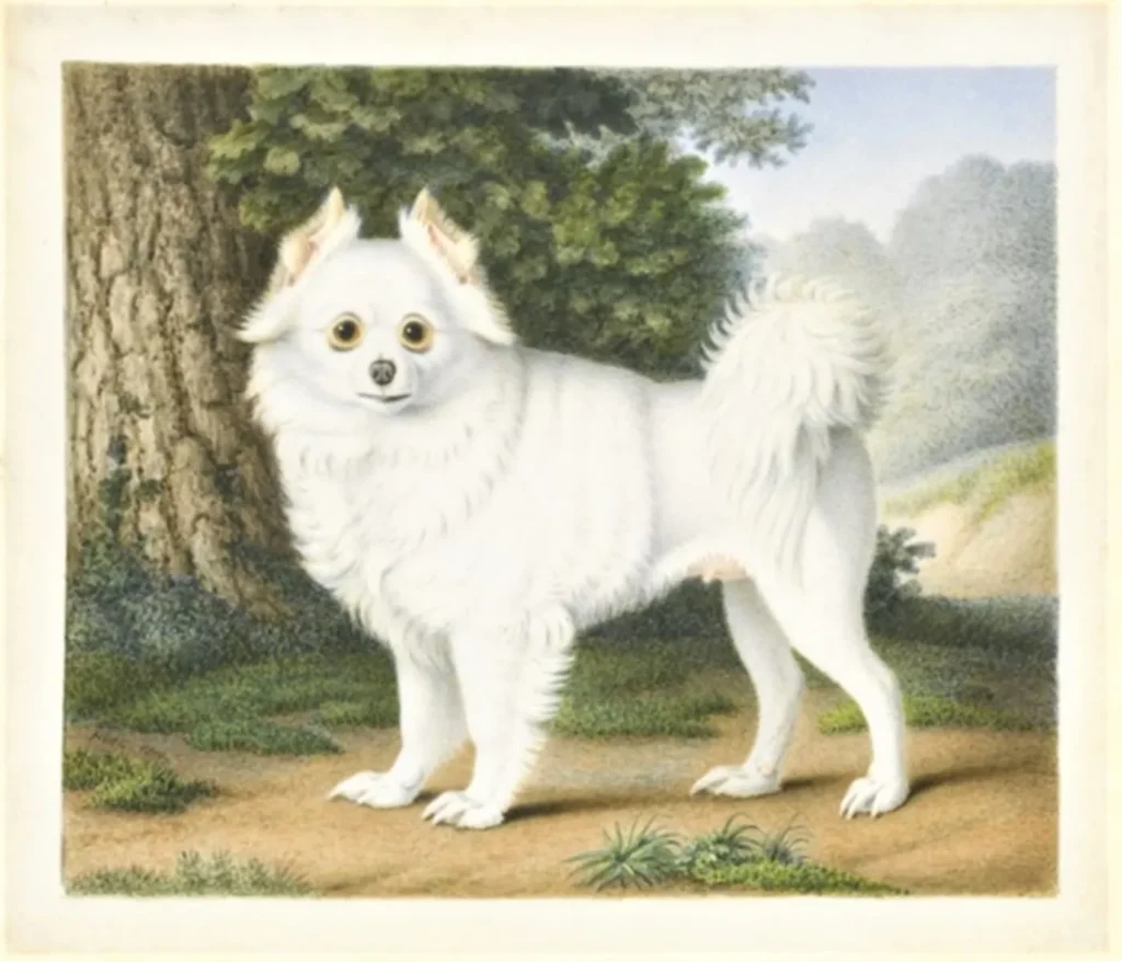 Huet, Nicolas (1770 – 1830) 1819 A Pomeranian in an Landscape