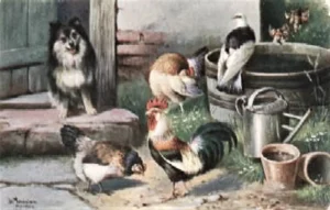 Der geflügelfromme Spitz