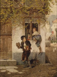 
Beinke, Fritz (1842 – 1907) 1906 Die Schulschwänze
