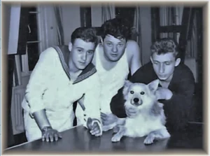 Bordhund Berry, Schnellboot ,,Geier”, 1963, Abb. 03