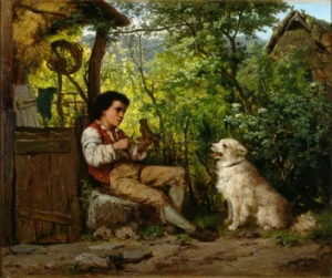 Bosch, Ernst (1834 – 1917) JJJJ Ein angehender Michelangelo