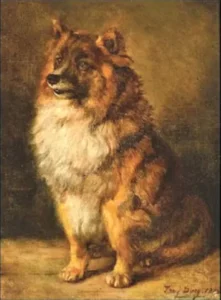 Dury, Antoine – Tony (1819 – 1896) 1888 Pomeranian