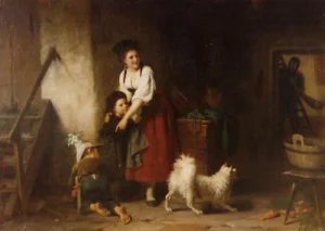 Epp, Rudolf (1834 – 1910) JJJJ Der ungebetene Gast