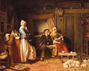 Fagerlin, Ferdinand (1825 – 1907) JJJJ Ich wünschte, ich wäre sie
