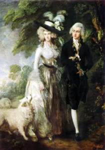 Gainsborough, Thomas (1727 – 1788) 1785 Mr and Mrs William Hallet – The morning walk
