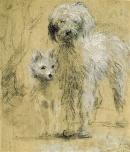 Gainsborough, Thomas (1727 – 1788) JJJJ Tristram and Fox
