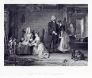 Greatbach-William-1802-1885-JJJJ-The-Vicar-of-Wakefield-Stahlstich-nach-G.-Newton.