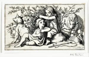Henneberg-Hans-Christian-1826-1893-1887-Juni-Manedsbillede-Statens-Museum-for-Kunst-