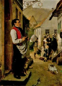Hiddemann, Friedrich Peter (1829 – 1892) 1878 Der Besuch aus der Stadt