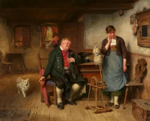 Kauffmann, Hugo (1844 – 1915) Die gute Partie, 1889