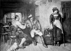 Kauffmann, Hugo (1844 - 1915)1891 in ,,Die Gartenlaube'', illustriertes Familienblatt