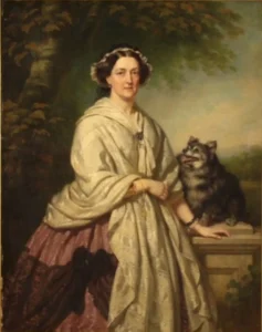 Lucas, John Lindsay (1807 – 1874) zugeschrieben 1862 Bildnis einer Dame