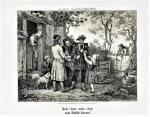 NNNN 1859 Abschied vom Wanderer, in Düsseldorfer Monatshefte XII, Bd. 24