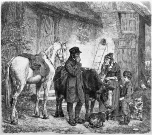 NNNN 1867 Die kranke Kuh, in ,,Die Gartenlaube'' (1867) S. 13