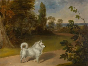 NNNN JJJJ Lady Conynghams Royal Pomeranian at Bifron’s (Kent), Irische Schule (frühes 19. Jh.)