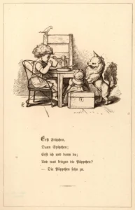 Pietsch, Oscar 1861 in ,,Jahr ein, Jahr aus im Elternhaus''