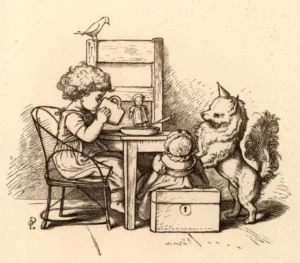 Pietsch, Oscar 1861 in ,,Jahr ein, Jahr aus im Elternhaus''