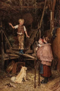 Piltz, Otto (1846 – 1910)1874 Der kleine Akrobat