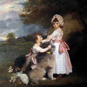 Reynolds, Joshua (1723 – 1792) 1780 The Marquis of Granby and Lady Elizabeth Manners, as Children
