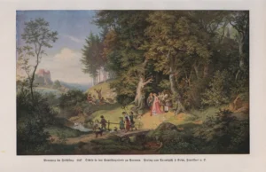 Richter, Adrian Ludwig (1803 – 1884) 1817 Brautzug im Frühling