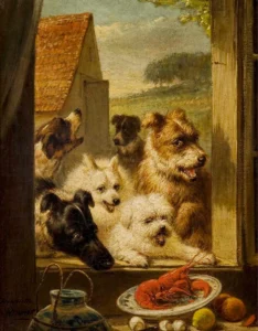 Ronner-Knip, Henriette (1821 – 1909) JJJJ De fijnproevers 2