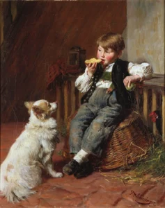 Schlesinger, Felix (1833 – 1910) JJJJ Lunch Time