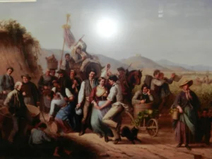 Serr, Johann Jakob (1807 – 1880) 1860 Herbstfest bei Rhodt , © Historisches Museum der Pfalz