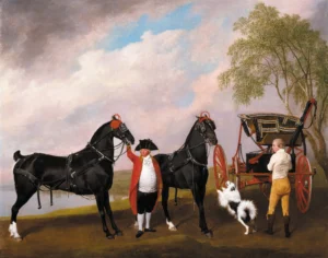 Stubbs, George (1724 – 1806) 1793 Prince of Wales (später King George IV) Phaeton