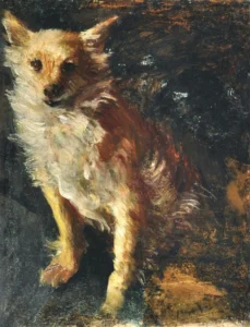 Viti, Eugenio (1881 – 1952) JJJJ Ein Hund