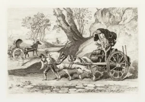 Coleman, Charles 1850 Weintransport