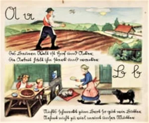 1939 Kirnberger, Ferdinand, Bauern ABC (Schulfibel in Sütterlin-Schrift) 