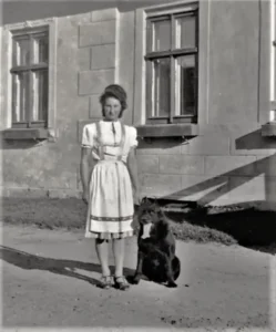 1941 schwarzer Großspitz Paff, Ostpreußen, Bildarchiv Ostpreußen, © Walter Klink