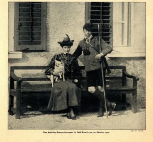 Das deutsche Kronprinzenpaar 1906 in Bad Kreuth