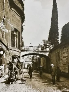 Eine Straßenszene