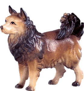 Krippenfigur Spitz (Holz), © Holzschnitzerei Klaus Kirchler, Abb. 01
