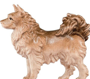 Krippenfigur Spitz (Holz), © Holzschnitzerei Klaus Kirchler, Abb. 03