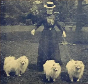 Miss Hamilton, Besitzerin von "Koh I Noor"