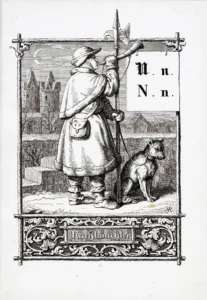 NNNN 1847, aus ABC- Buch für kleine und große Kinder gezeichnet von Dresdner Künstler