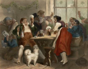 La bière en Allemagne […] Barry Lithographe