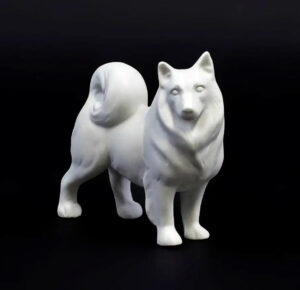Wagner & Apel, Porzellan-Spitz, weiß, 9 x 3 x 8 cm, Abb. 02