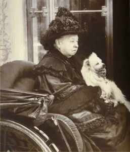 Queen Victoria mit ihrer Turi
