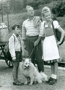 Heinz Rühmann im Film "Vater sein dagegen sehr..."
