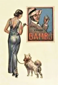 Werbeanzeige für Bambú-Zigaretten, aus dem Magazin ,,El Fallero'', Valencia, 1932