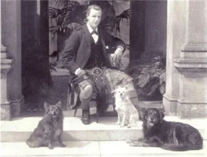 William Brown mit Marco, Turi und Roy, 1898
