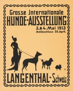 Internationale Hunde-Ausstellung 1913 Langental (Schweiz)