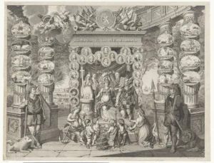 Visser, Jan Gerritsz (1755-1821).  Tempel für die Niederlande, 1794