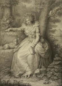 Cosway, Richard (1742 - 1821),
Maria Fitzherbert, 1790,
Cooper Hewitt, Smithsonian Design Museum