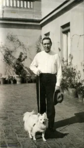 Familienalbum Joaquin Turina ( 1882-1949), 1929 Auf der Terrasse 03
