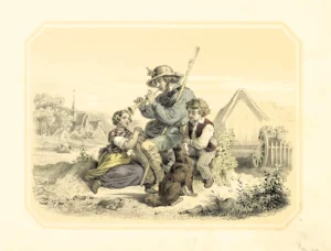 aus: Erwin's Bilderbuch,
1854 Braun, Isabella & Rothbart, Ferdinand